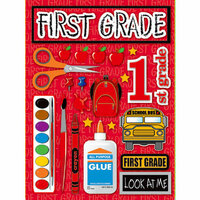 Reminisce - Making the Grade Collection - 3 Dimensional Stickers - First Grade