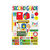 Reminisce - Making the Grade Collection - 3 Dimensional Die Cut Stickers - Second Grade 2