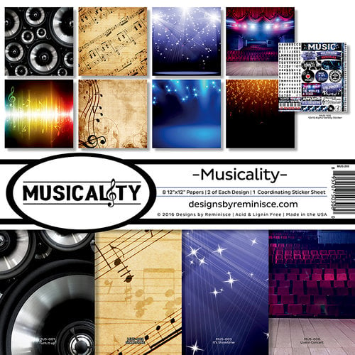 Reminisce - Musicality Collection - Page Kit