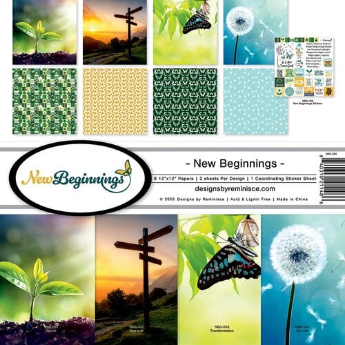 Reminisce - New Beginnings Collection - Collection Kit