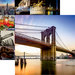 Reminisce - New York Collection - 12 x 12 Double Sided Paper - Brooklyn Bridge