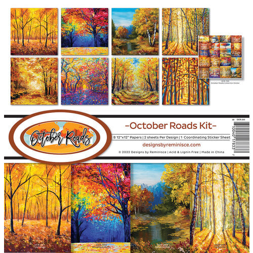 Reminisce - October Roads Collection - 12 x 12 Collection Kit