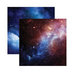 Reminisce - Outer Space Collection - 12 x 12 Double Sided Paper - Deep Space
