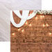 Reminisce - Our Wedding Collection - 12 x 12 Double Sided Paper - Garland And Wood
