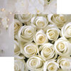 Reminisce - Our Wedding Collection - 12 x 12 Double Sided Paper - Wedding Roses