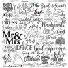 Reminisce - Our Wedding Collection - 12 x 12 Cardstock Stickers
