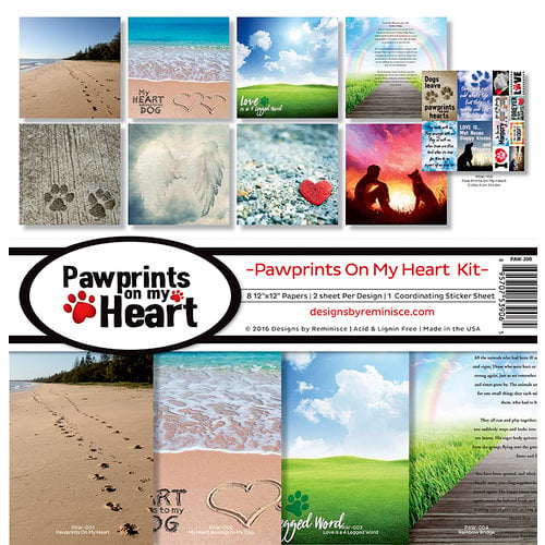 Reminisce - Pawprints On My Heart Collection - 12 x 12 Collection Kit