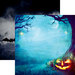 Reminisce - Pumpkin Hallow Collection - 12 x 12 Double Sided Paper - Night of the Pumpkin
