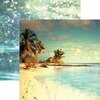 Reminisce - Picture Perfect Collection - 12 x 12 Double Sided Paper - Paradise Beach