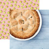 Reminisce - Pie Time Collection - 12 x 12 Double Sided Paper - Apple Pie