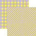 Reminisce - Plaid Pastels Collection - 12 x 12 Double Sided Paper - Plaid Six