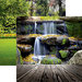 Reminisce - Photo Shoot Collection - 12 x 12 Double Sided Paper - Waterfall Landscape