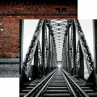 Reminisce - Photo Shoot Collection - 12 x 12 Double Sided Paper - Urban Scene