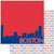 Reminisce - Passports Collection - 12 x 12 Double Sided Paper - Boston