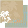 Reminisce - Passports Collection - 12 x 12 Double Sided Paper - Cancun
