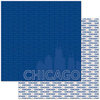 Reminisce - Passports Collection - 12 x 12 Double Sided Paper - Chicago