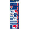 Reminisce - Passports Collection - Cardstock Stickers - Australia