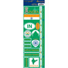 Reminisce - Passports Collection - Cardstock Stickers - India