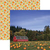 Reminisce - Pumpkin Patch Collection - 12 x 12 Double Sided Paper - Pumpkin Patch
