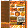 Reminisce - Pumpkin Patch Collection - 12 x 12 Elements Stickers