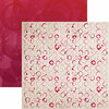 Reminisce - Rose All Day Collection - 12 x 12 Double Sided Paper - Wine Time