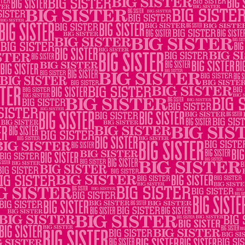 Reminisce - 12 x 12 Paper - Big Sister Word