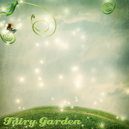 Reminisce - 12 x 12 Paper - Fairy Garden