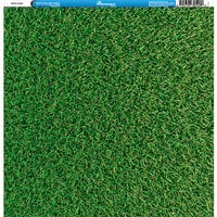 Reminisce - Golf Collection - 12 x 12 Single Sided Paper - Green Grass