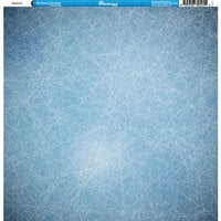 Reminisce - Hockey Collection - 12 x 12 Single Sided Paper - Hockey Ice