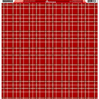 Reminisce - Western Collection - 12 x 12 Double Sided Paper - Western Plaid