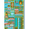Reminisce - Luau Collection - Die Cut Cardstock Stickers - Quote