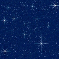 Reminisce - Real Magic Collection - 12 x 12 Glitter Paper - Starry Night