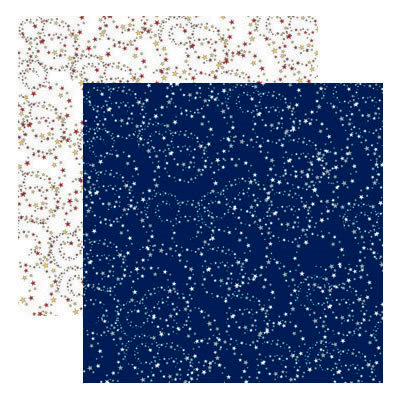 Reminisce - Real Magic Collection - 12 x 12 Double Sided Paper - Magic Stars
