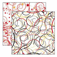 Reminisce - Real Magic Collection - 12 x 12 Double Sided Paper - Magic Swirls