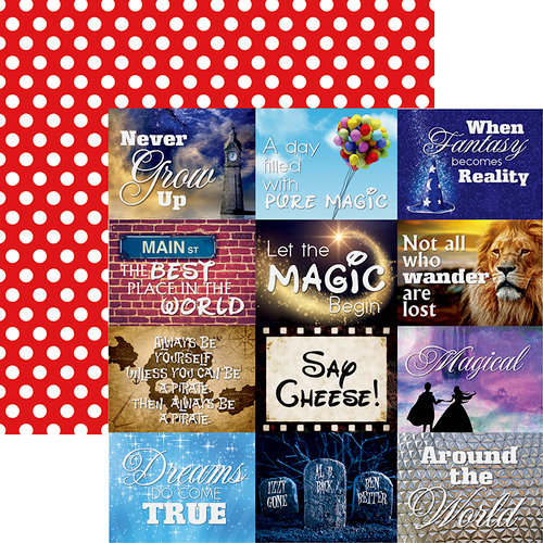 Reminisce - Real Magic Collection - 12 x 12 Double Sided Paper - Real Magic