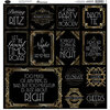 Reminisce - Roaring 20's Collection - 12 x 12 Label Sticker