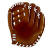 Reminisce - Real Sports Collection - 12 x 12 Textured Die Cut Paper - Baseball Glove