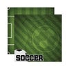Reminisce - Real Sports Collection - 12 x 12 Double Sided Paper - Soccer