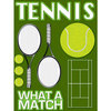Reminisce - Real Sports Collection - 3 Dimensional Stickers - Tennis