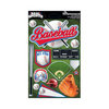 Reminisce - Real Sports Collection - 3 Dimensional Die Cut Stickers - Baseball