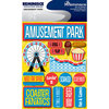 Reminisce - Signature Series Collection - 3 Dimensional Die Cut Stickers - Amusement Park