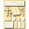 Reminisce - Signature Series Collection - 3 Dimensional Die Cut Stickers - Baptism