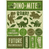 Reminisce - Signature Series Collection - 3 Dimensional Die Cut Stickers - Dinosaurs