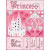 Reminisce - Signature Series Collection - 3 Dimensional Die Cut Stickers - Princess