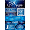 Reminisce - Signature Series Collection - 3 Dimensional Die Cut Stickers - Prom