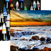 Reminisce - Rocky Shores Collection - 12 x 12 Double Sided Paper - Thor's Well