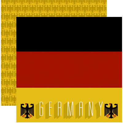 Reminisce - 12 x 12 Double Sided Paper - Germany