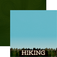 Reminisce - 12 x 12 Double Sided Paper - Hiking