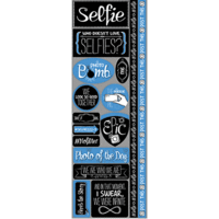 Reminisce - Cardstock Stickers - Combo - Selfie