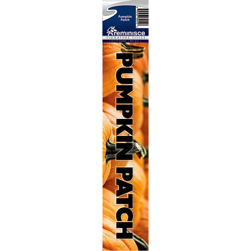 Reminisce - Cardstock Stickers - Signature Title - Pumpkin Patch